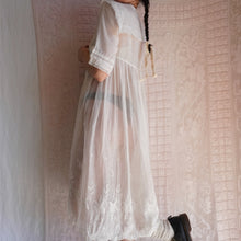 Load image into Gallery viewer, Edwardian Era Organza Dress