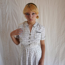 Load image into Gallery viewer, 1950's Novelty Cotton Western Dress