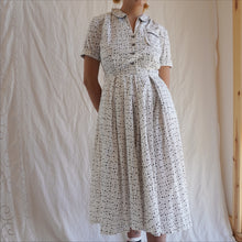 Load image into Gallery viewer, 1950's Novelty Cotton Western Dress