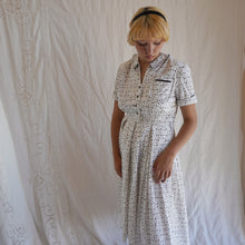 Load image into Gallery viewer, 1950's Novelty Cotton Western Dress