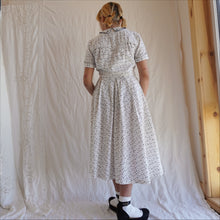 Load image into Gallery viewer, 1950's Novelty Cotton Western Dress