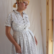Load image into Gallery viewer, 1950's Novelty Cotton Western Dress