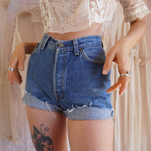 Load image into Gallery viewer, Vintage High Waisted Levi&#39;s 501&#39;s Cut Offs
