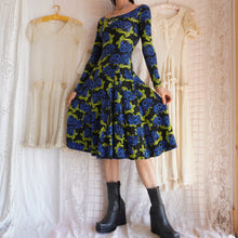 Load image into Gallery viewer, Y2K Betsey Johnson Rose Print Dress
