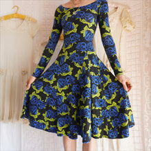 Load image into Gallery viewer, Y2K Betsey Johnson Rose Print Dress
