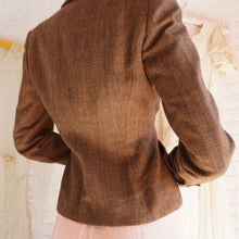 Load image into Gallery viewer, Vintage 1940&#39;s Plaid Wool Blazer
