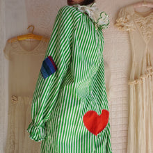 Load image into Gallery viewer, Vintage Three Piece Cotton Striped Clown Suit
