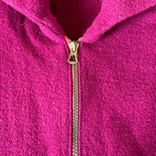 Load image into Gallery viewer, 1930&#39;s Wool Zip Up Dressing Gown
