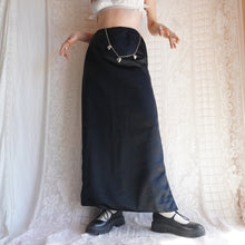 Load image into Gallery viewer, 1960&#39;s Malcolm Starr Silk Maxi Skirt
