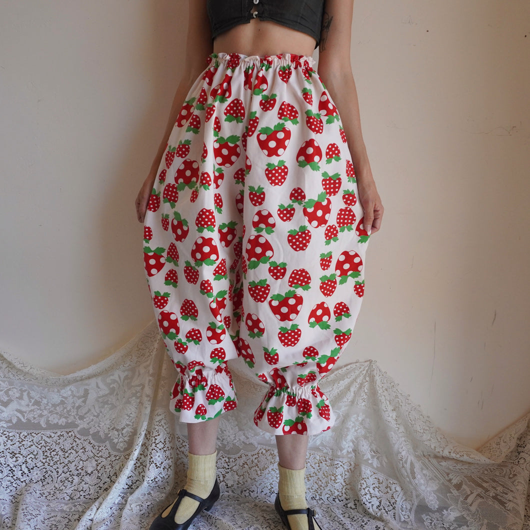 Handmade Strawberry Pantaloons