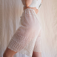 Load image into Gallery viewer, Handmade Antique Mesh Bloomers
