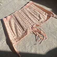 Load image into Gallery viewer, 1960&#39;s Pale Pink Jacquard Corset Girdle
