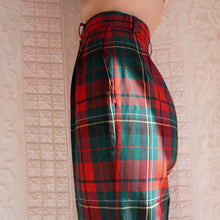 Load image into Gallery viewer, Vintage Tartan Wool Trousers
