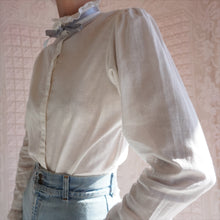Load image into Gallery viewer, 1980&#39;s Victorian Style Blouse
