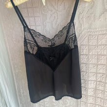 Load image into Gallery viewer, Vintage Black Lace Camisole
