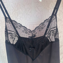 Load image into Gallery viewer, Vintage Black Lace Camisole
